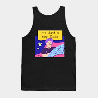 most likely to take a nap Sticker Tank Top